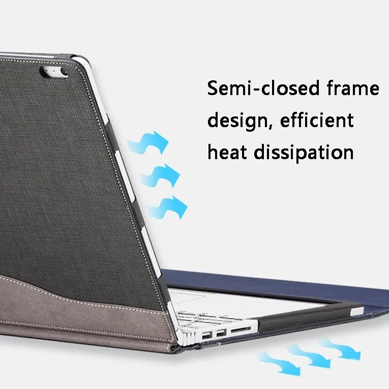 13.5 Inch Protective Sleeve for Microsoft Surface Book 2 in Pu Leather