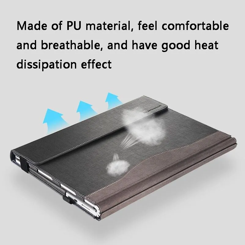 13.5 Inch Protective Sleeve for Microsoft Surface Book 2 in Pu Leather
