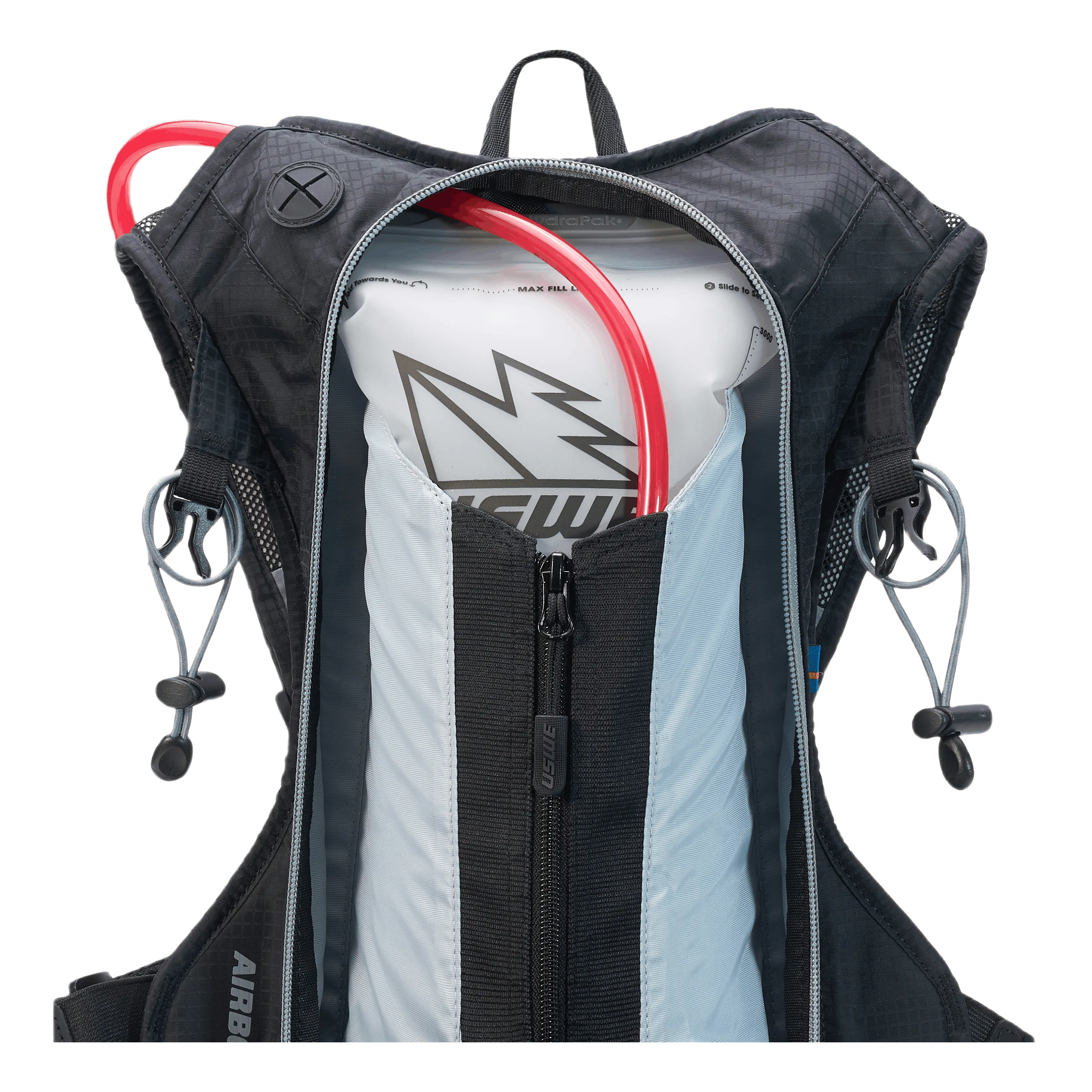 Airborne 9 Hydration Pack With Black/grey
