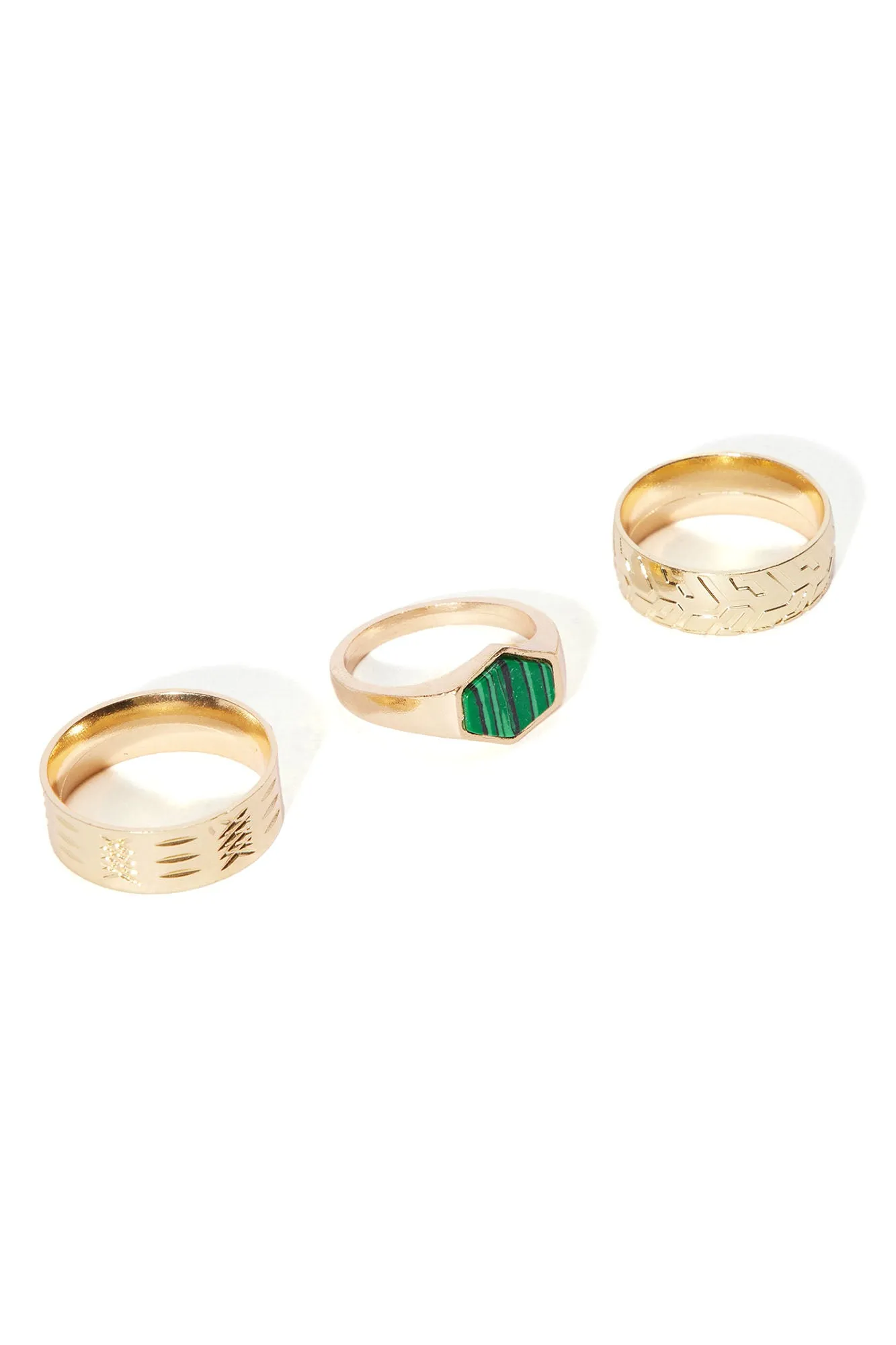 Be Real Ring Set - Gold