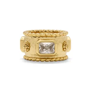 Berry Band - Clear Cubic Zirconia - Size 8