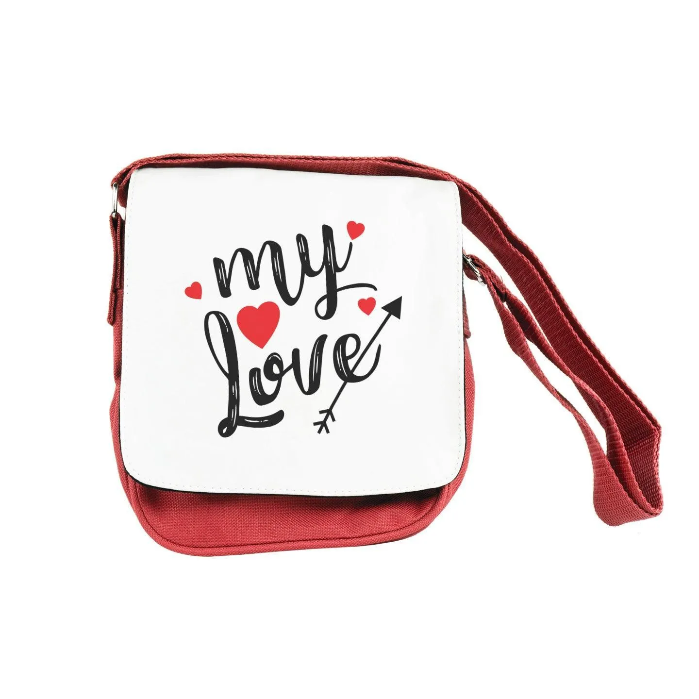 Canvas Bag - Small - Cherry Red