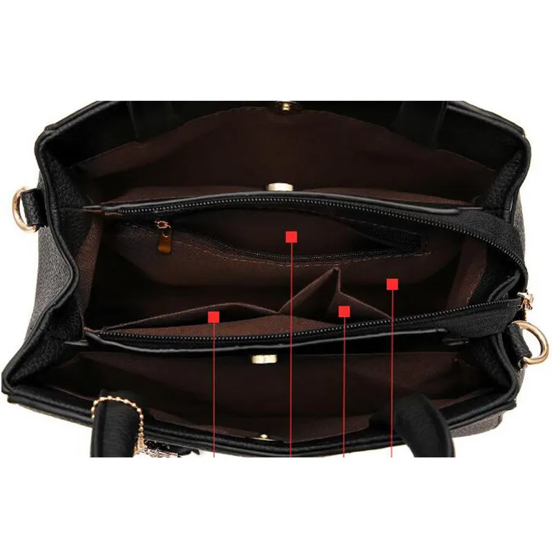 Fashion Medium Women Bag Shoulder Bags Casual Women Messenger Bags Young Women Leather Handbags Design Female Tote Bag Bolsas