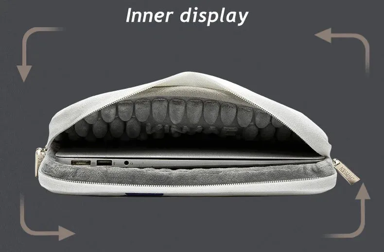 For Macbook Air Pro M1 Unisex 12,13.3,14,15.4,15.6 Inch Case Hand & Laptop Bag