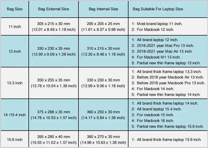 For Macbook Air Pro Mens 11,12,13,14,15,15.6 Inch Vertical Bohenia Sleeve Case Laptop Bag