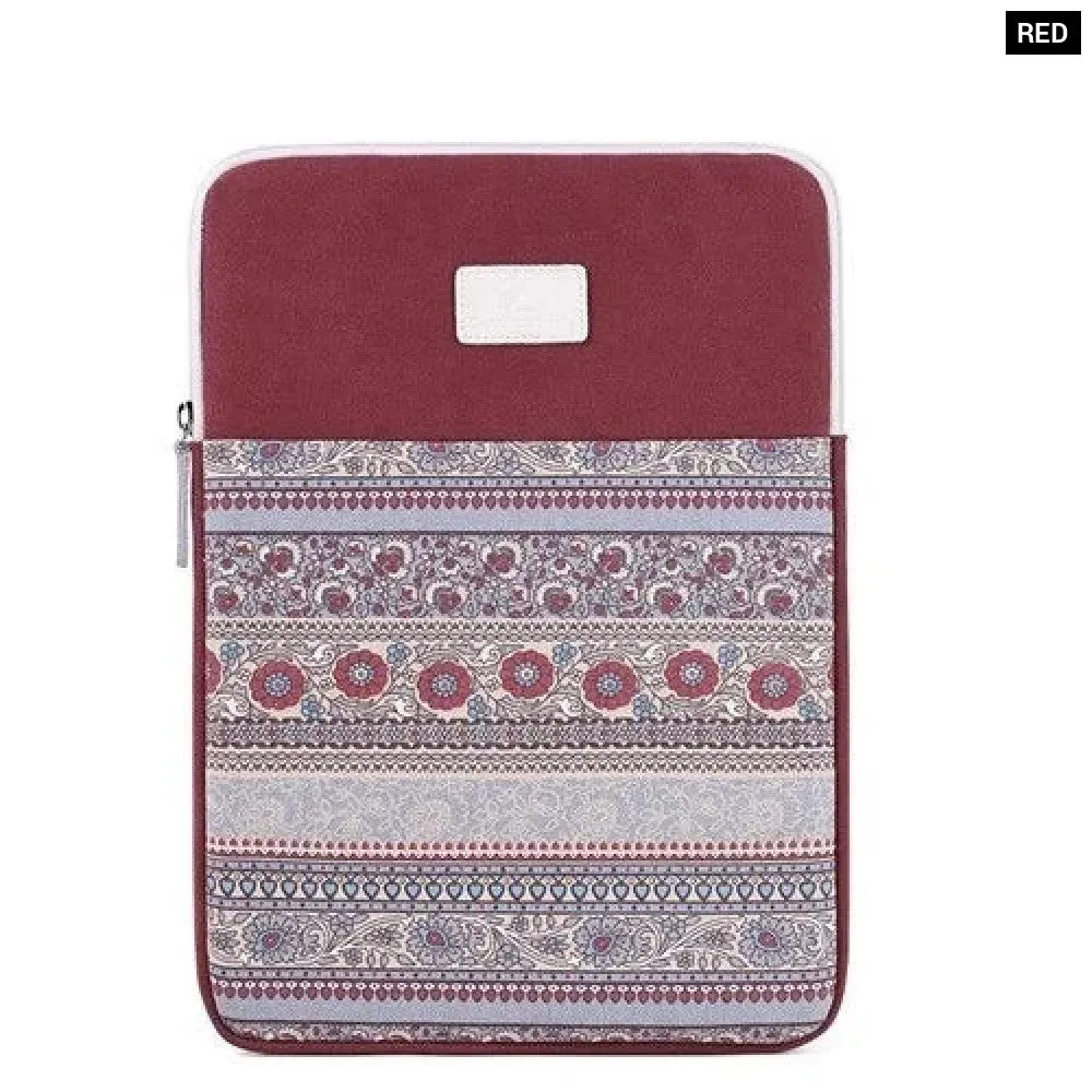 For Macbook Air Pro Mens 11,12,13,14,15,15.6 Inch Vertical Bohenia Sleeve Case Laptop Bag