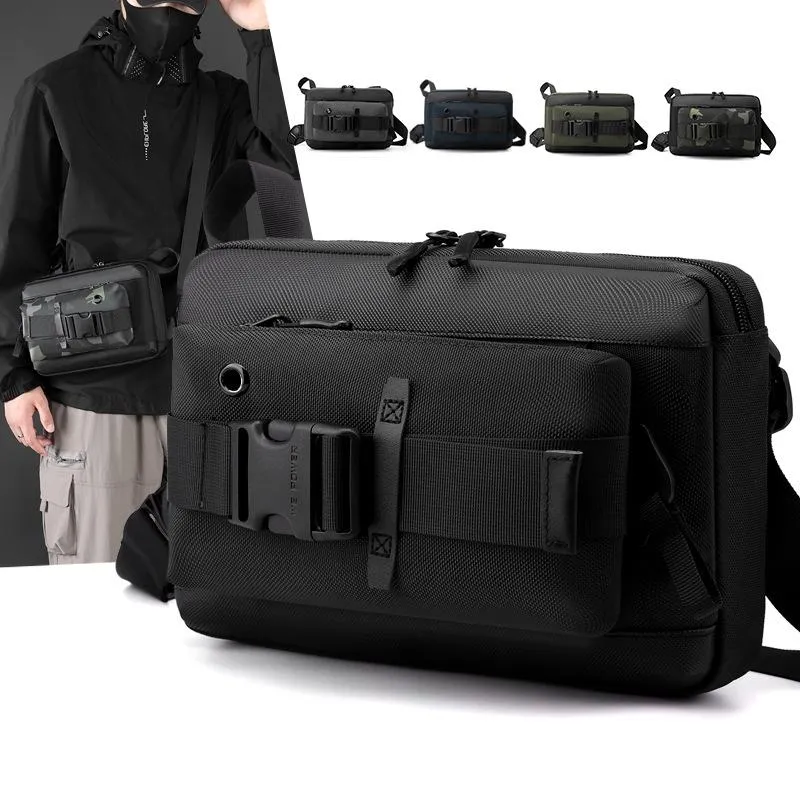 Functional Men Chest Bag Versatile Messenger Bag For Everyday Use