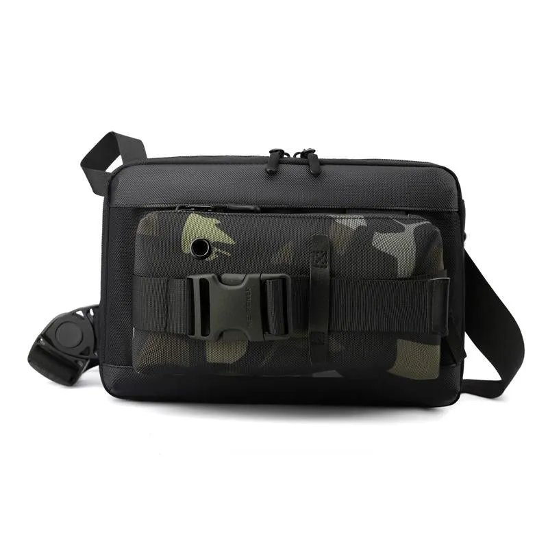 Functional Men Chest Bag Versatile Messenger Bag For Everyday Use