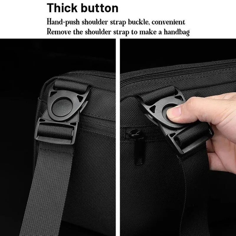 Functional Men Chest Bag Versatile Messenger Bag For Everyday Use