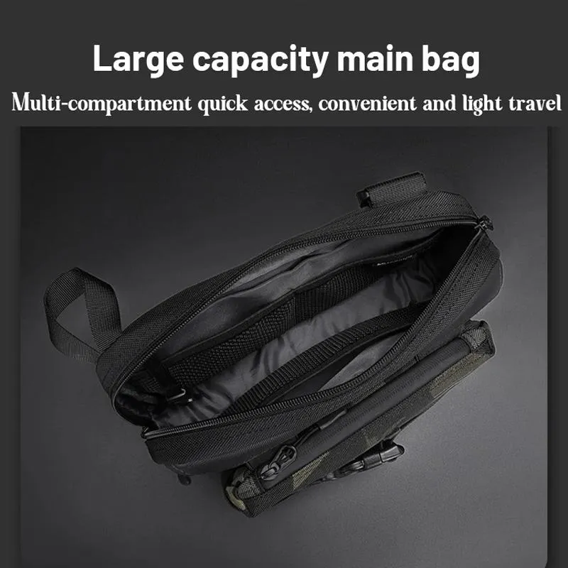 Functional Men Chest Bag Versatile Messenger Bag For Everyday Use
