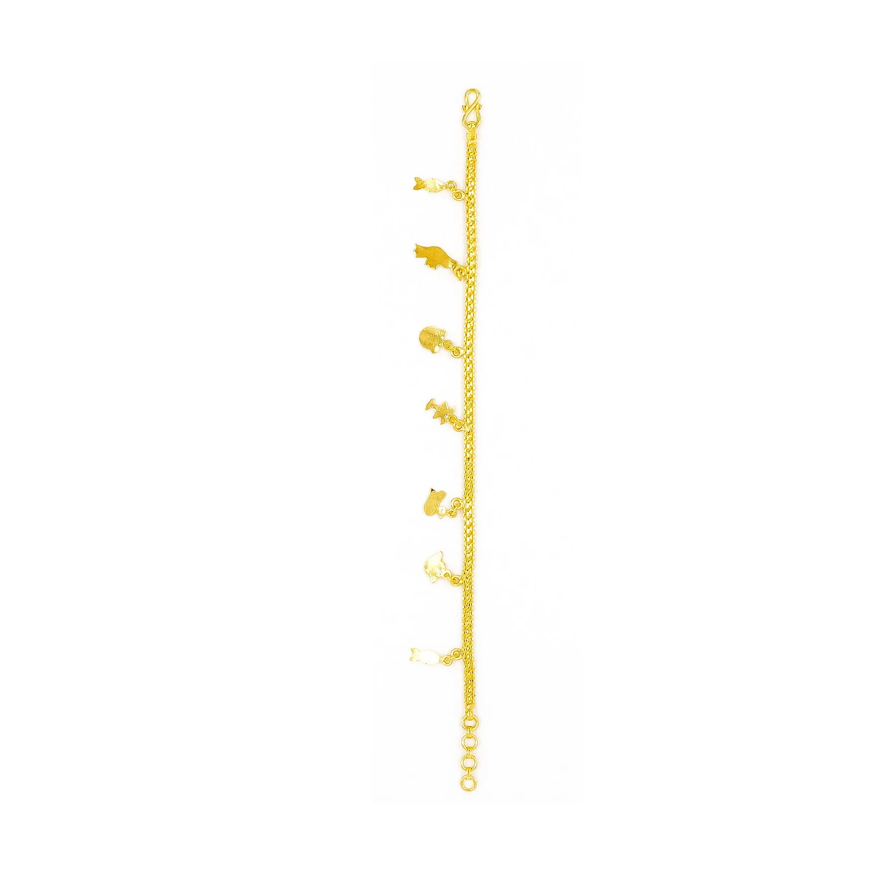 GOLDEN BRACELET BANGLE PGBRHS6-512