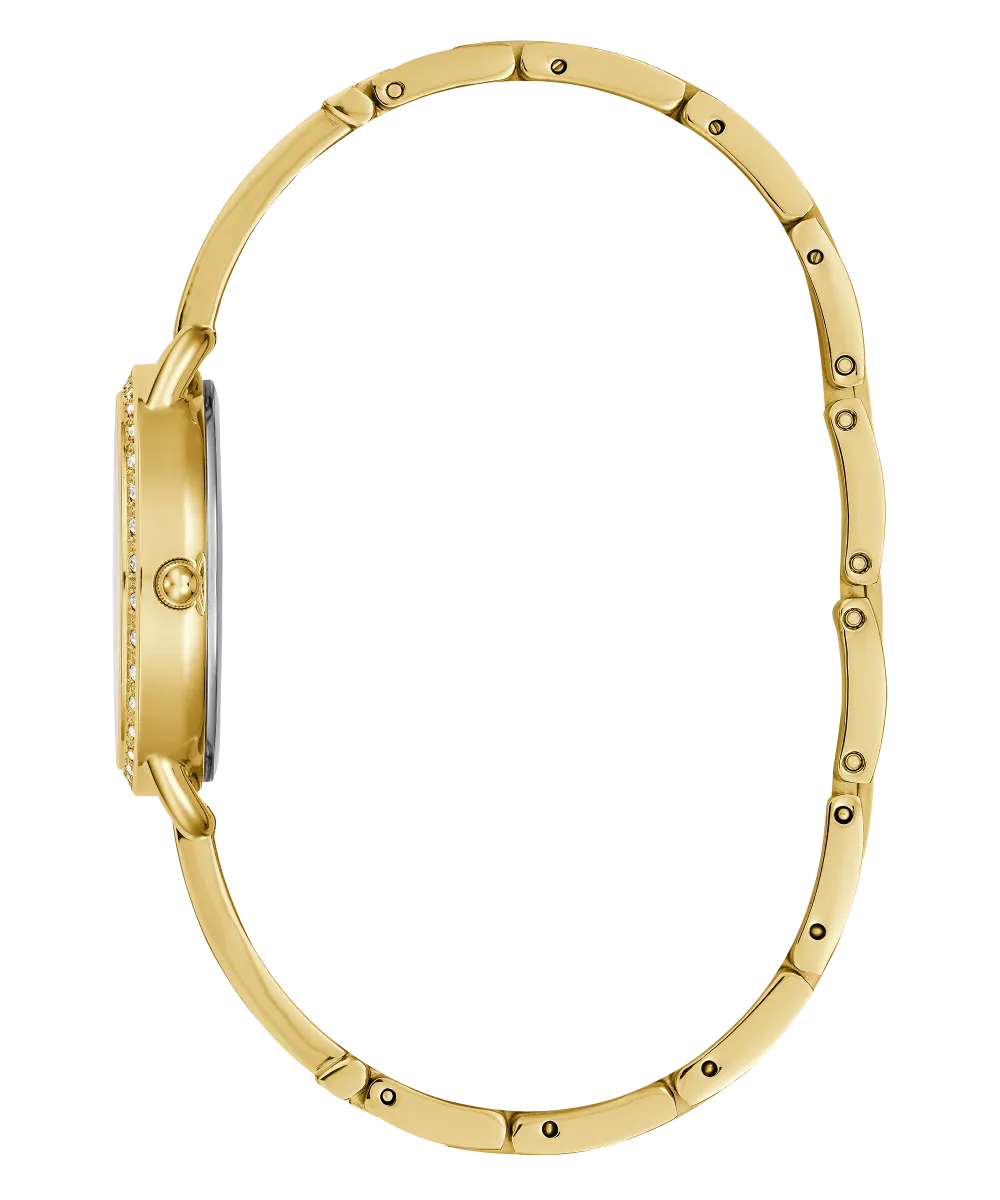 GUESS Ladies Gold Tone Analog Watch