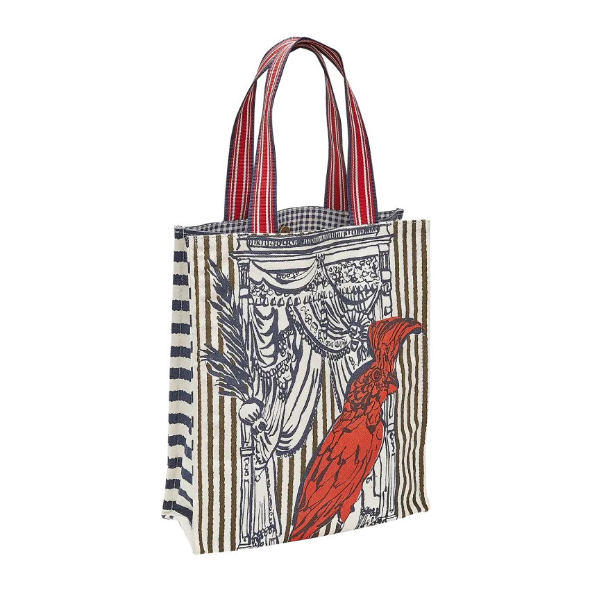 Inouitoosh Paris Parrot Street Tote in Red