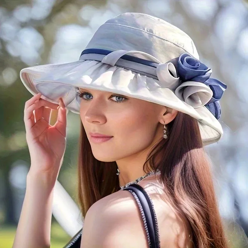 Silk Fisherman Sun Hat with UV Protection