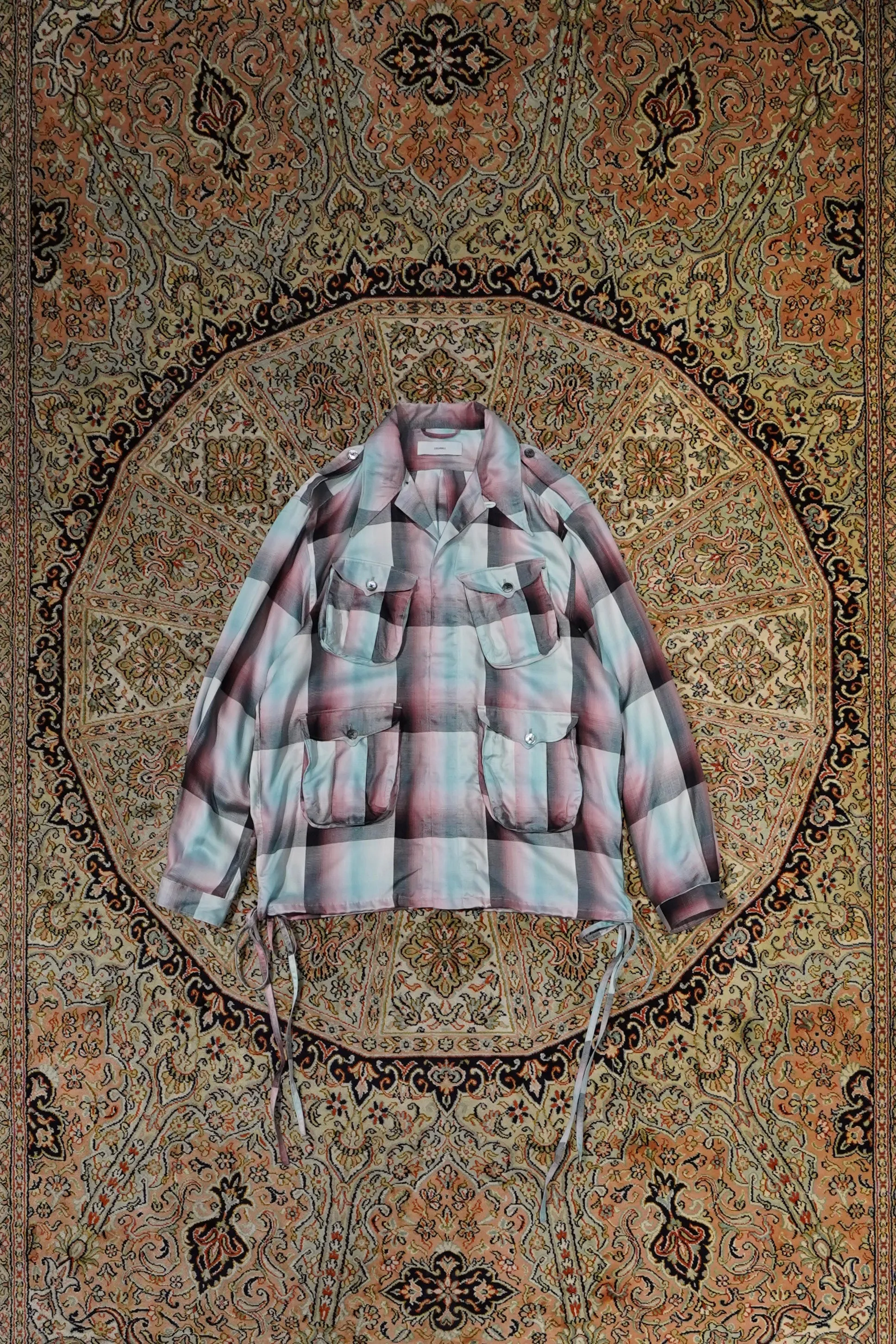 SUGARHILL Ombre Panama Fatigue Shirt (PINK)