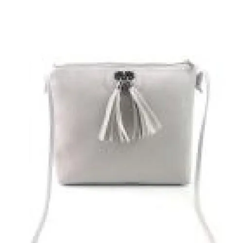 Tasseled Mini Messenger Bag