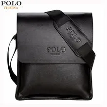 VICUNA POLO Casual Business Leather Messenger B